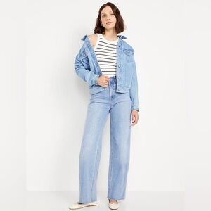 Old Navy Extra High-Waisted Wide-Leg Jeans